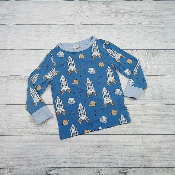 3/4 Meyadey Space Shuttle Long Sleeve Tee - Picture 1 of 6